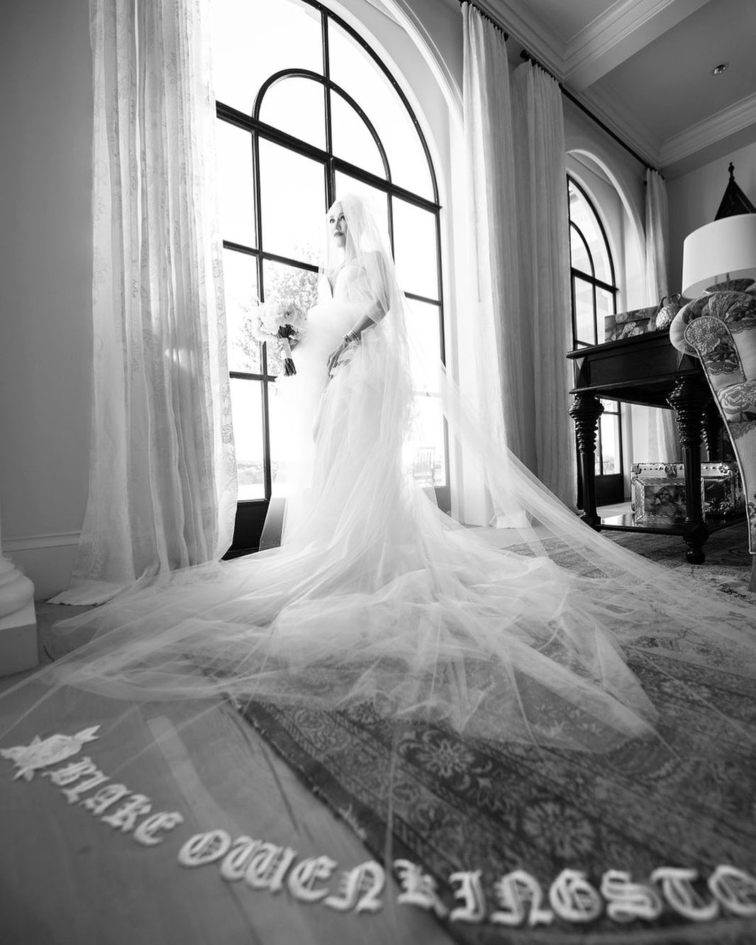 LOOK Gwen Stefani’s exquisitely detailed wedding dresses made by Vera